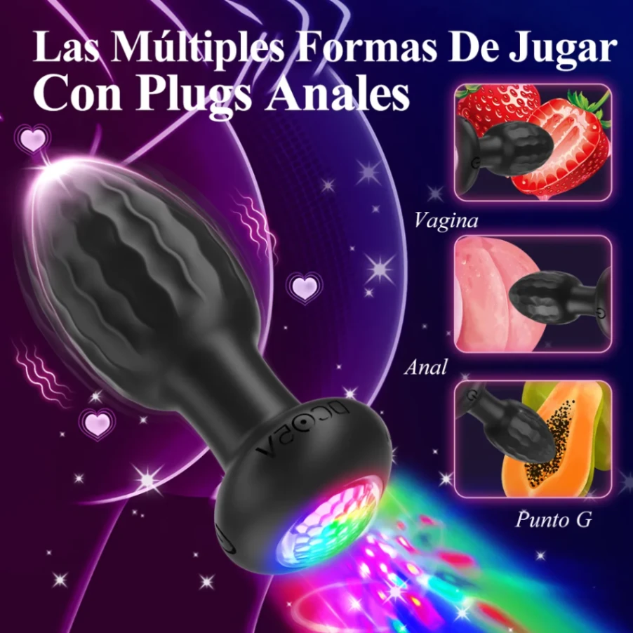 Plug Anal Vibrador Control por App - imagen 3