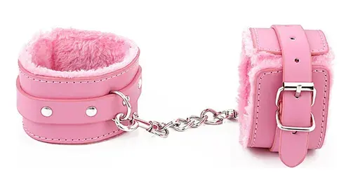 Esposas de Ecocuero con Felpa Pink