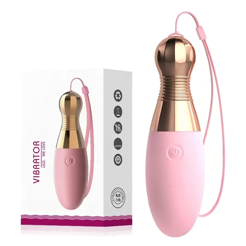 Huevo Vibrador Recargable para Punto G y Clítoris (Rosa) – Lilo
