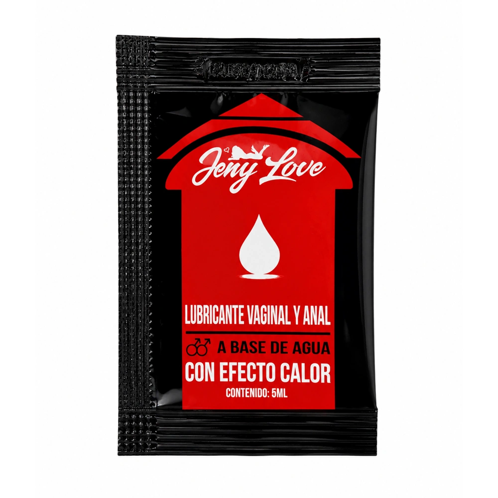 Lubricante Íntimo Vaginal y Anal con Efecto Calor (Sachet 5 ml)