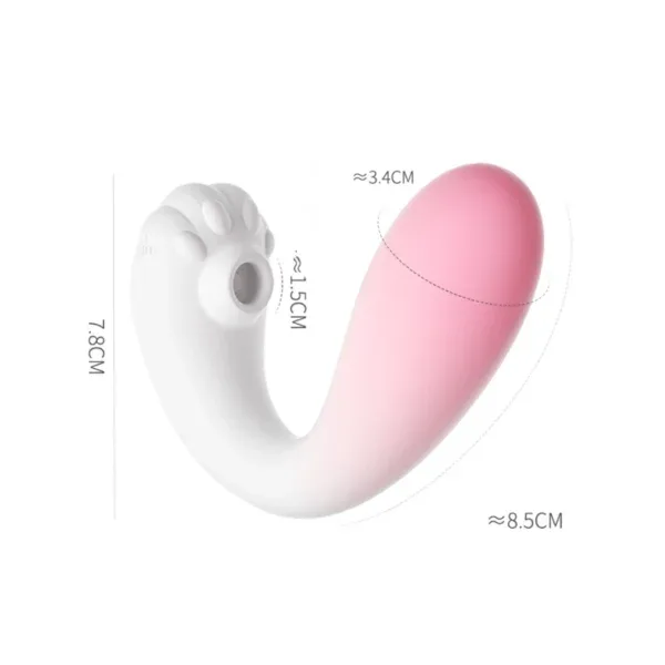 Vibrador y succionador Kitty - imagen 3