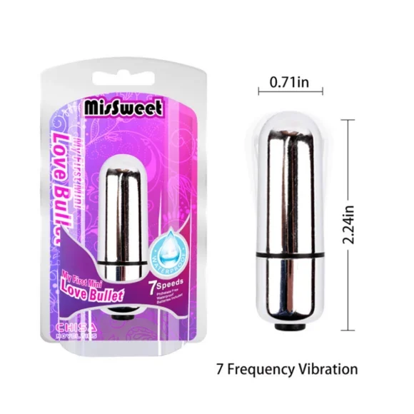 Bala vibradora Caly 5cm Missweet - imagen 2