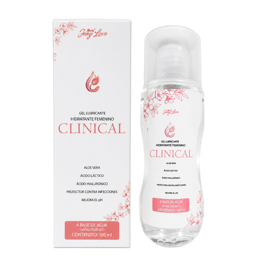 Gel Lubricante Hidratante Femenino Clinical 100 ml