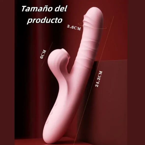 Vibrador con succionador  LILO LL-2306 - imagen 3