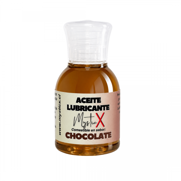 Aceite Lubricante Comestible Mystic X Chocolate 30 ml.