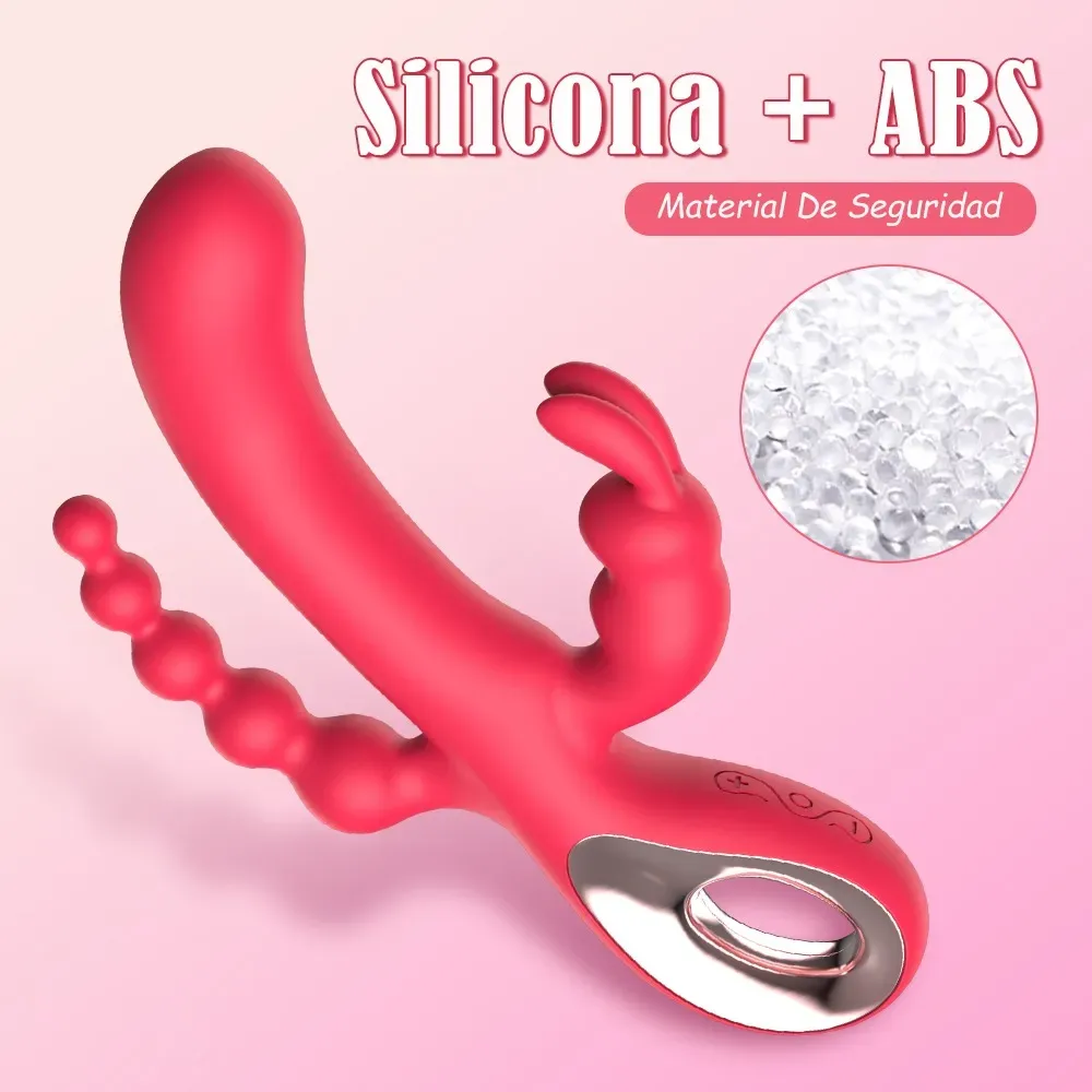 Vibrador Conejo 3 en 1 - imagen 5