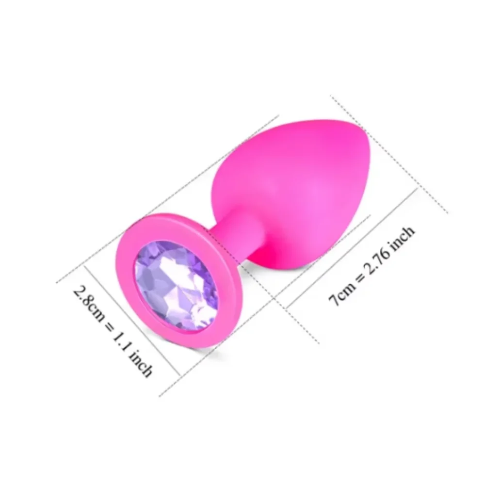 Plug anal S Silicona Seamless - imagen 3