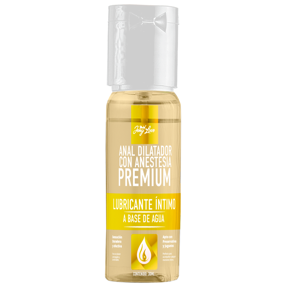 Lubricante Íntimo Premium Anal Dilatador con Anestesia 30 ml