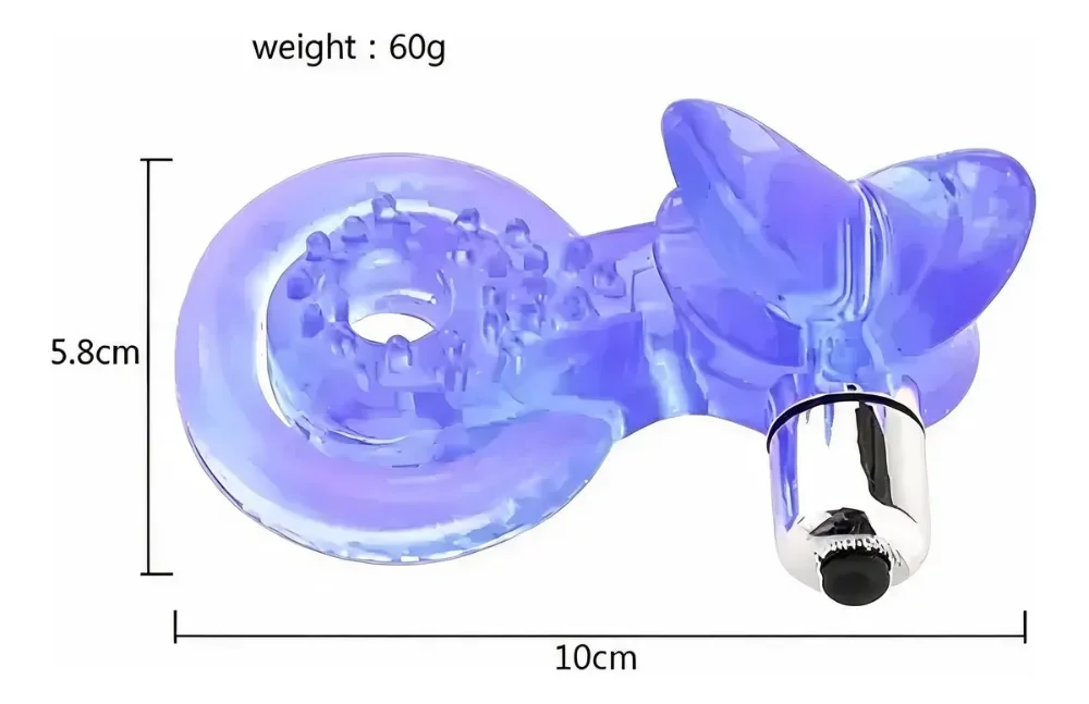 Anillo Vibrador Con Lengua - imagen 5