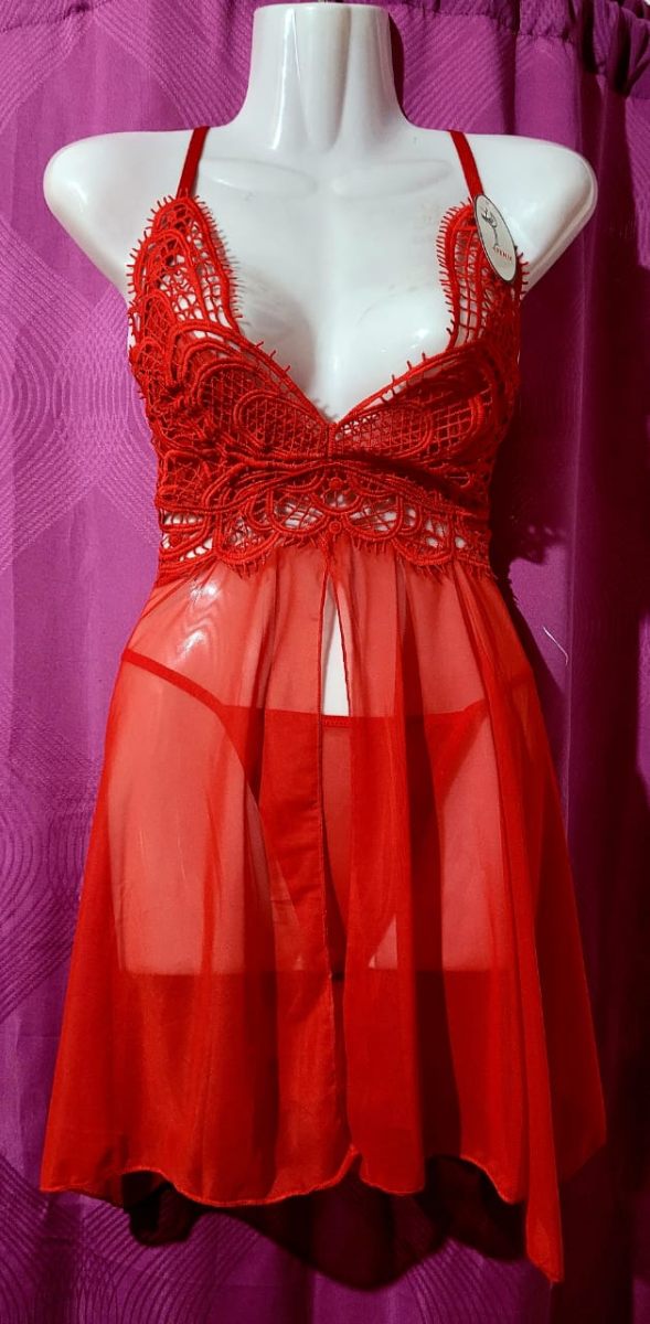 Babydoll detalles en Crochet