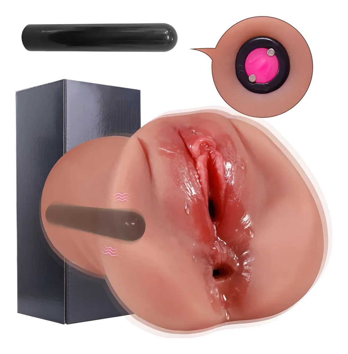Vibrador Masturbador Masculino